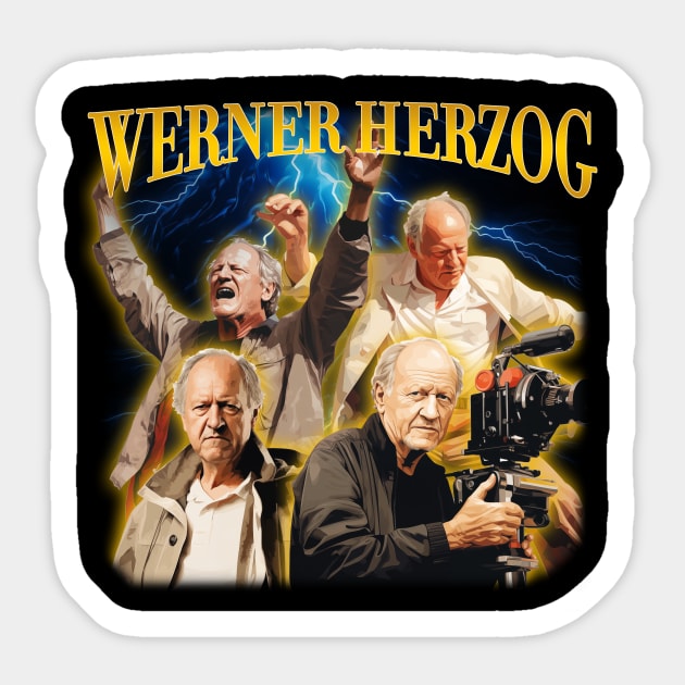 Werner Herzog | Movie Director Sticker by These Are Shirts